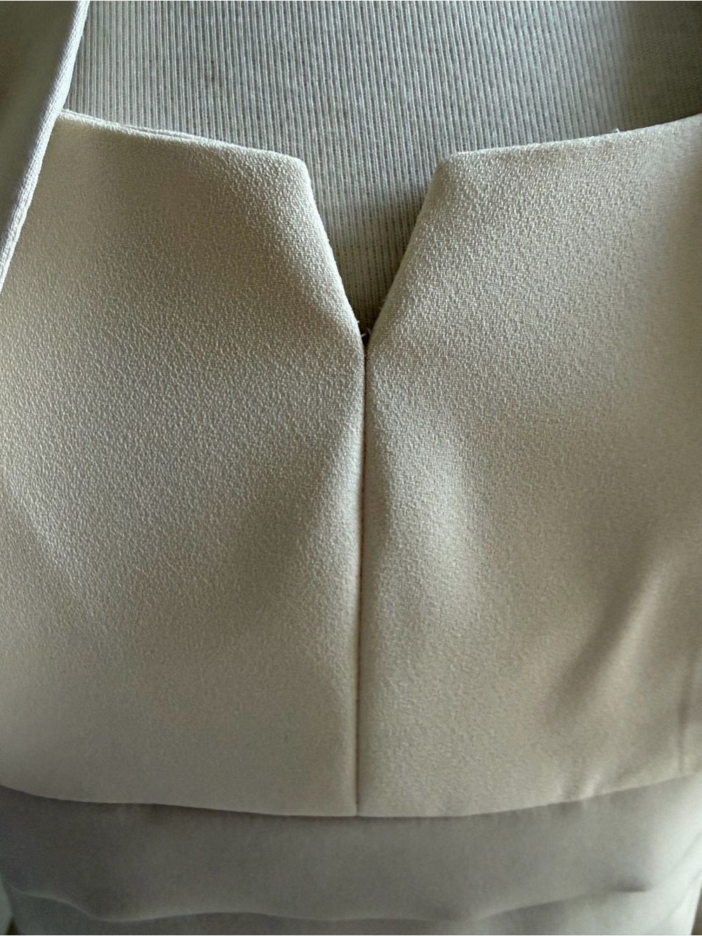 Algo Canada Champagne Satin Trim Dress & Matching Blazer Bolero Jacket Set SIZE6 - Picture 3 of 17